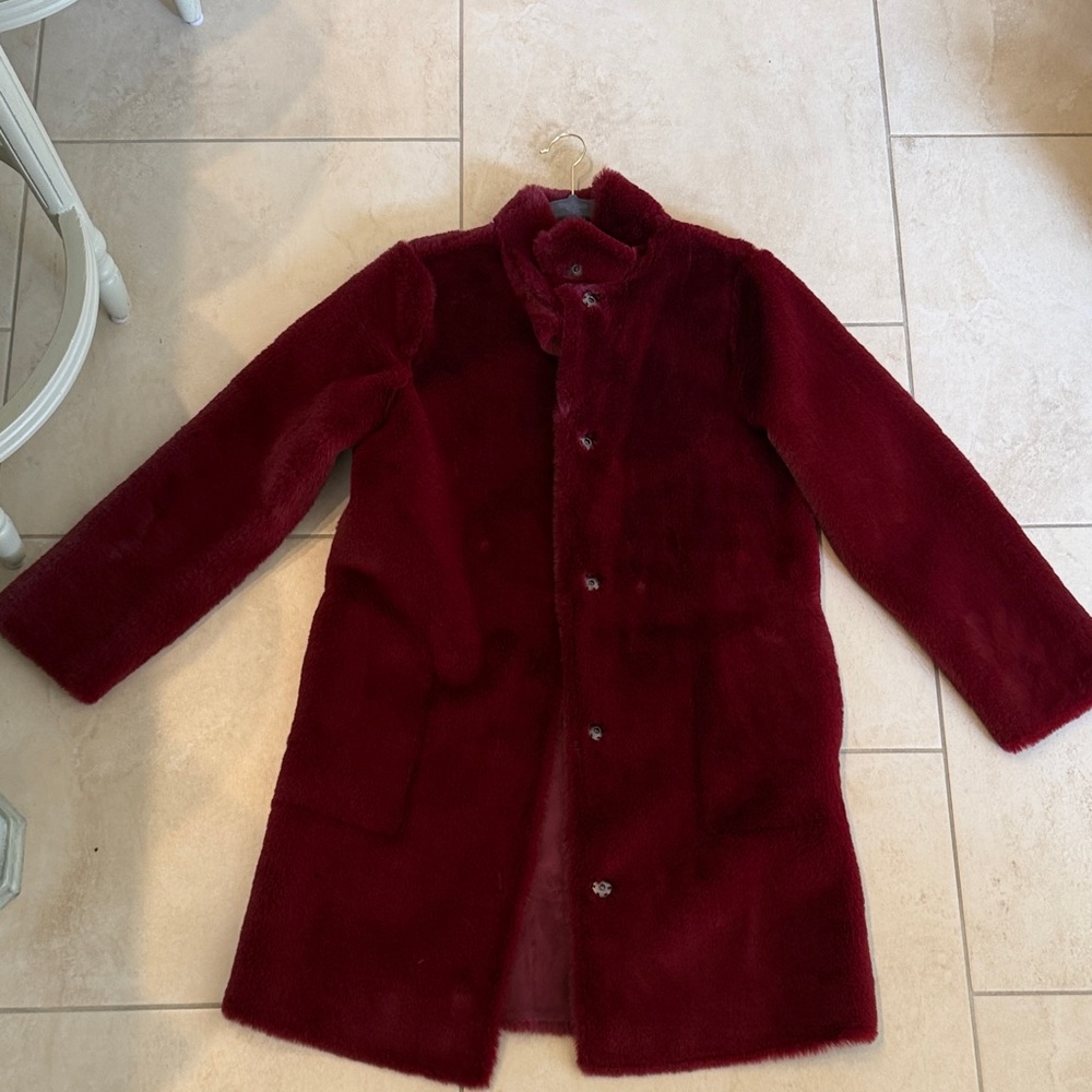 Velvet by Graham & Spencer Burgundy Coat